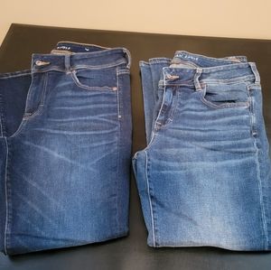 American Eagle 16 Short! Boot Kick Jeans Bundle